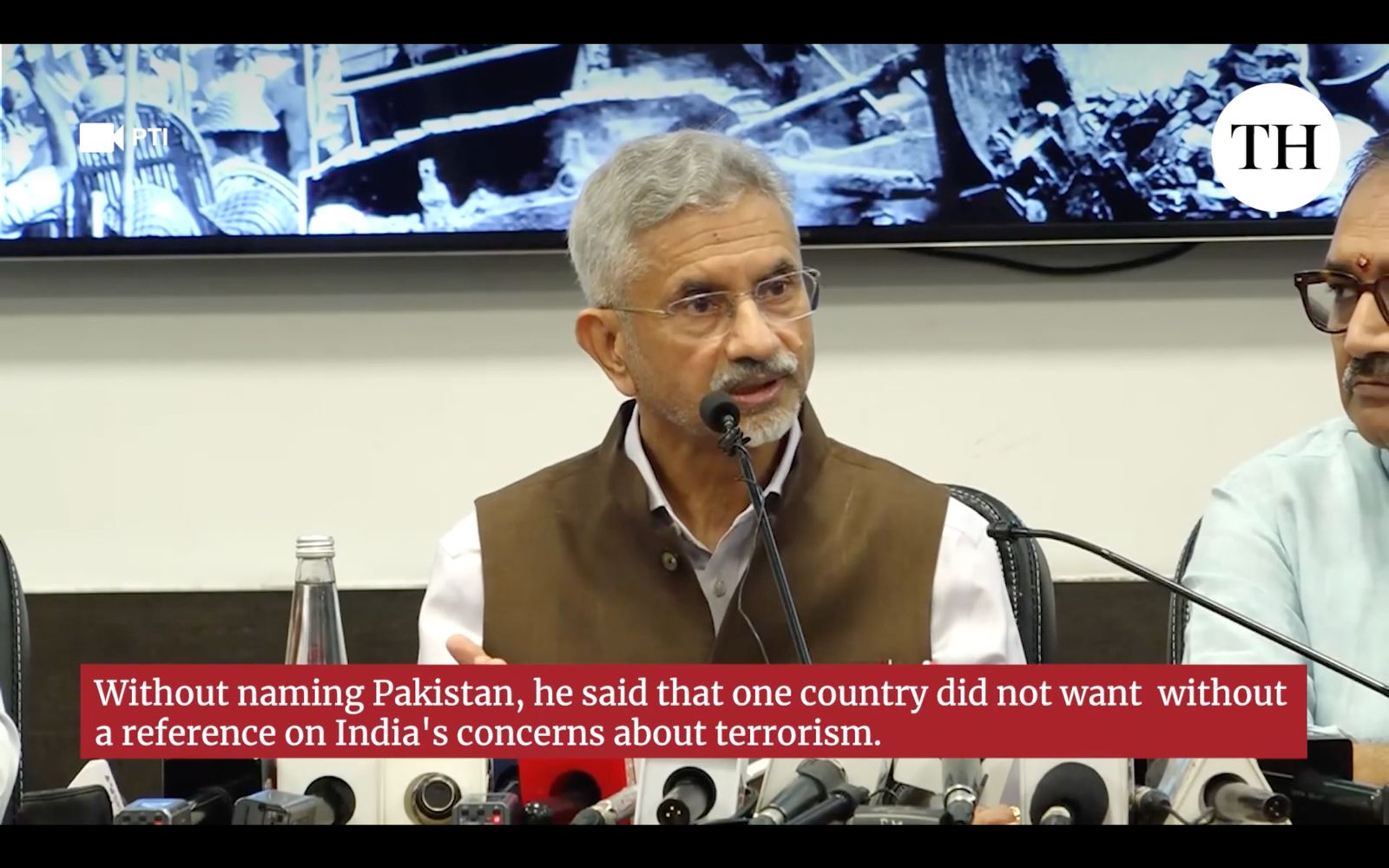 Jaishankar says SCO statement without terrorism reference unacceptable to India